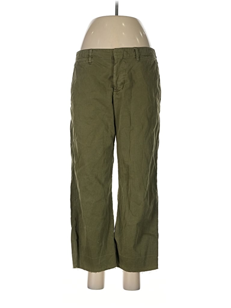 Pre-owned Frame Khaki Pant In Green