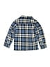 Baby Gap 100% Cotton Plaid Blue Jacket Size 5T - photo 2