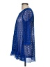 MULTIPLES Blue 3/4 Sleeve Blouse Size M - photo 5