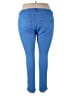 IMAN Color Block Blue Jeggings Size 1X - photo 2