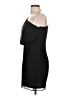 River Island 100% Polyester Solid Black Cocktail Dress Size 10 - photo 5