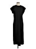 Everlane Solid Black Casual Dress Size S - photo 1
