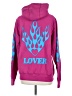 Bianca Chandon Pink Pullover Hoodie Size M - photo 2
