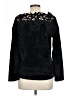 Unbranded 100% Polyester Black Long Sleeve Blouse Size L - photo 2