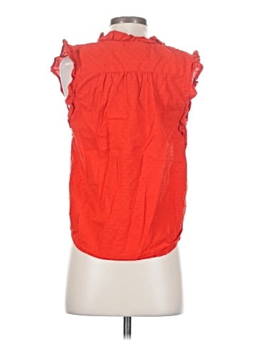 St. John's Bay Sleeveless Button-Down Shirt (view 2)