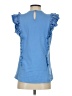 Unbranded Blue Short Sleeve Top Size S - photo 2