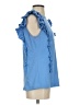 Unbranded Blue Short Sleeve Top Size S - photo 4