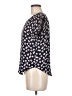 iris 100% Polyester Blue Short Sleeve Top Size M - photo 5