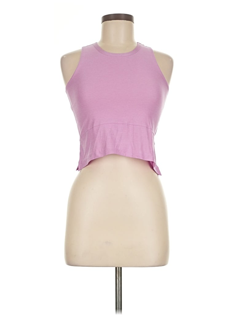 Pre-owned Active By Old Navy Tank Top Pink Halter Neckline Tops