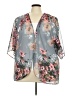 Unbranded Gray Kimono Size 3X - photo 1
