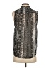 TOBI 100% Polyester Silver Sleeveless Blouse Size S - photo 2
