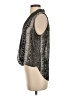 TOBI 100% Polyester Silver Sleeveless Blouse Size S - photo 5