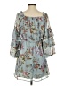 Bailey Blue Floral Blue Casual Dress Size S - photo 2