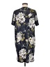 Assorted Brands Print Gray Casual Dress Size M - photo 2