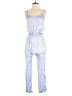 OVERLOVER Stripes Blue Jumpsuit Size XS - photo 1