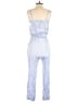 OVERLOVER Stripes Blue Jumpsuit Size XS - photo 2