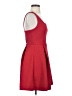 Dina Be 100% Polyester Hearts Red Cocktail Dress Size S - photo 4