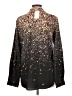Unbranded Stars Black Long Sleeve Blouse Size L - photo 2