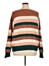 Davi & Dani Stripes Brown Pullover Sweater Size 1X - photo 2