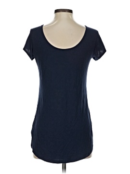 YOURS Plus Size Aqua Blue Broderie Anglaise Swing T-Shirt | Yours Clothing