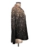 Unbranded Stars Black Long Sleeve Blouse Size L - photo 4