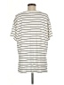LUXE Stripes Ivory Short Sleeve T-Shirt Size M - photo 2