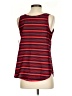 Faded Glory 100% Polyester Red Sleeveless Top Size S - photo 2