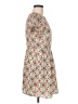 Peppermint 100% Polyester Print Ivory Casual Dress Size M - photo 4
