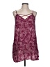 Unbranded Burgundy Sleeveless Top Size L (estimated) - photo 1