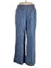 BLUE SPICE 100% Cotton Stripes Blue Casual Pants Size XL - photo 1