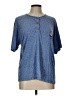 Assorted Brands Blue Short Sleeve Top Size L - photo 1