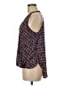 Lush 100% Polyester Blue Sleeveless Blouse Size M - photo 5