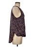 Lush 100% Polyester Blue Sleeveless Blouse Size M - photo 4
