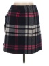 J.Crew Plaid Black Wool Skirt Size 0 - photo 2