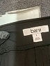 Bar III Solid Black Formal Skirt Size L - photo 4