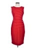 Calvin Klein Red Cocktail Dress Size 4 - photo 1