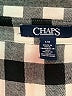 Chaps 100% Cotton Checkered-gingham Black Long Sleeve Button-Down Shirt Size L - photo 7