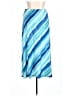 Susan Graver Stripes Blue Casual Skirt Size L (petite) - photo 2