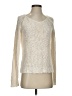 SONOMA life + style Metallic Ivory Pullover Sweater Size XS - photo 1