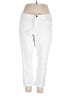 Simply Vera Vera Wang Solid White Jeans Size 18 - photo 1