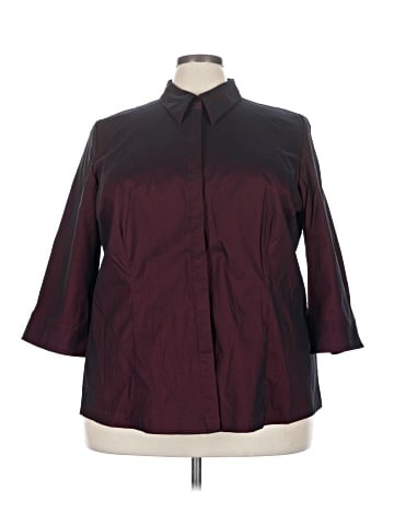 Venezia Jeans Clothing Co. 3/4 Sleeve Button-Down Shirt (view 1)