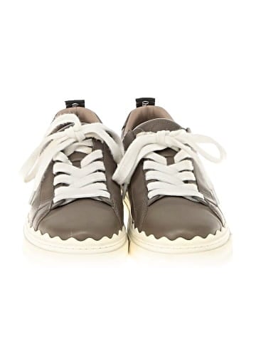 Chloé Leather Lauren Sneakers (view 2)