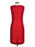 Coldwater Creek 100% Polyester Solid Red Casual Dress Size 10 - photo 2