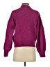 Gap Solid Purple Turtleneck Sweater Size S - photo 2
