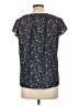 Assorted Brands 100% Polyester Stars Black Short Sleeve Blouse Size LgEstimated - photo 2