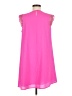 Esley 100% Polyester Solid Pink Casual Dress Size M - photo 2
