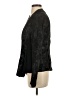 Isda & Co 100% Polyester Paisley Black Jacket Size M - photo 5