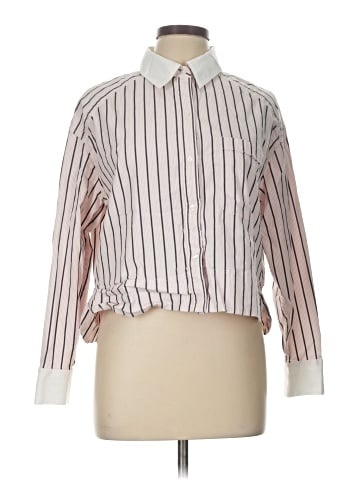 White House Black Market Long Sleeve Blouse (view 1)