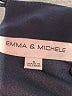 Emma & Michele Solid Blue Jumpsuit Size S - photo 4