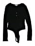 Hooked Up Black Bodysuit Size L - photo 1